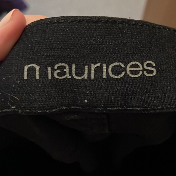 Maurices black jegging 16 regular - Picture 6 of 6